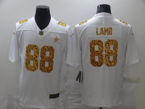 Dallas Cowboys 88 LAMB White Leopard Vapor Untouchable Limited Jersey
