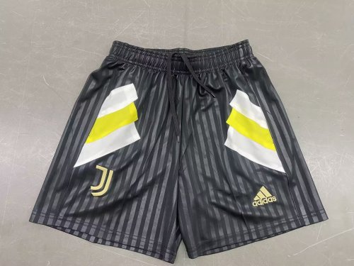 2023-2024 Juventus Icon Black Soccer Shorts