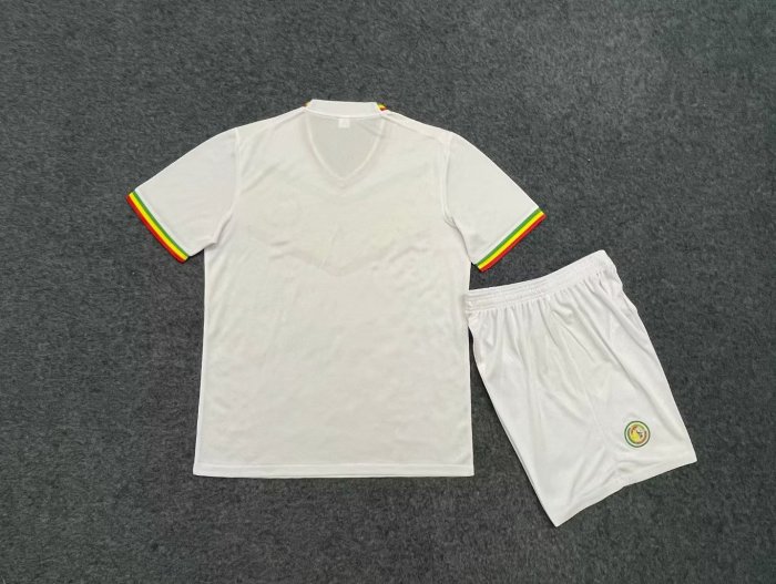 Adult Uniform 2022-2023 Senegal Home Soccer Jersey Shorts