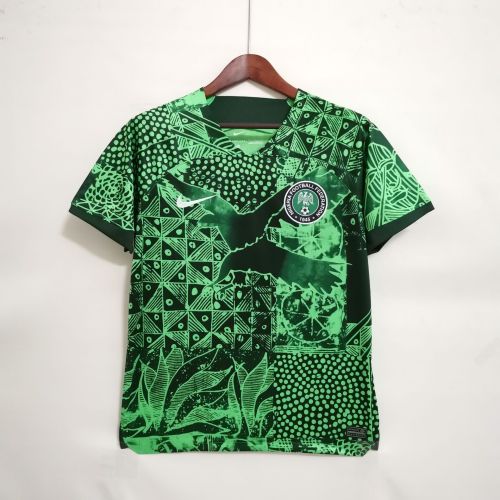 Fans Version 2022 World Cup Nigeria Home Soccer Jersey