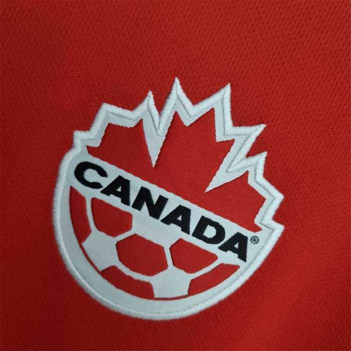 Fans Version 2022 Canada Home Soccer Jersey S,M,L,XL,2XL,3XL,4XL