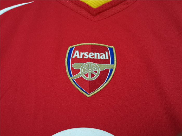 Retro Jersey 2004-2005 Arsenal Home Soccer Jersey Vintage Football Shirt