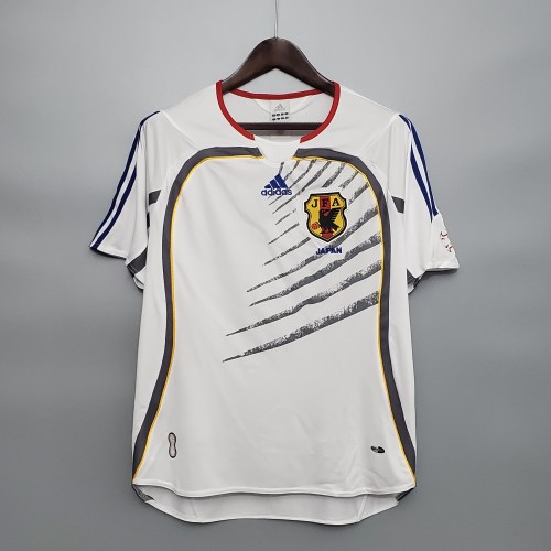 Retro Jersey 2006 Japan Away White Soccer Jersey Vintage Football Shirt