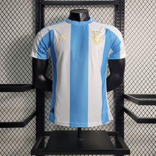 Argentina Camisetas de Futbol Player Version 2023 Argentina Home Soccer Jersey
