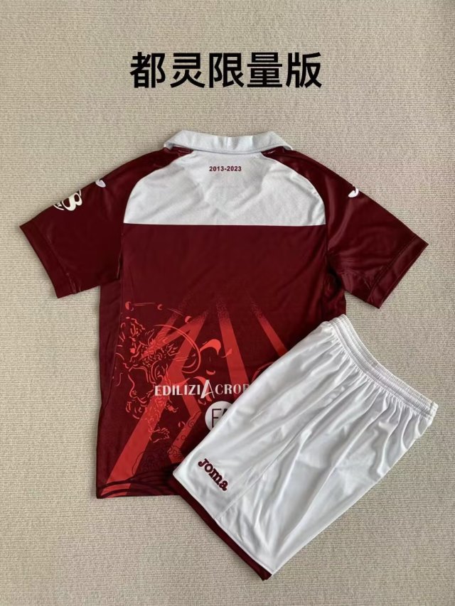 Adult Uniform 2023-2024 Torino Special Red Soccer Jersey Shorts