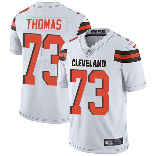 Cleveland Browns #73 THOMAS White NFL Legend Jersey