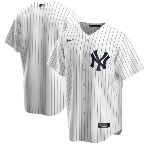 New York Yankees White MLB Jersey Baseball Shirt