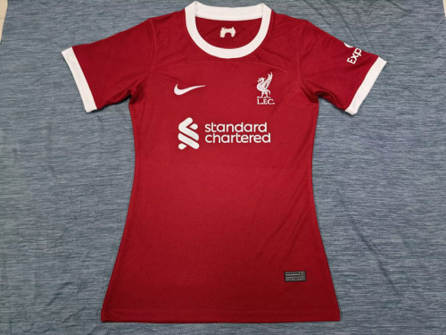 Women 2023-2024 Liverpool Home Soccer Jersey