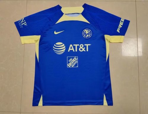 Fans Version 2023-2024 Club America Aguilas Blue Soccer Training Jersey