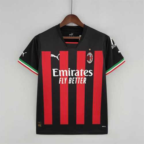 Fans Version 2022-2023 AC Milan Home Soccer Jersey