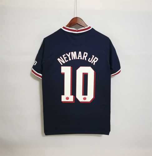 with UCL Patch Fans Version 2021-2022 PSG NEYMAR JR 10 Home Soccer Jersey