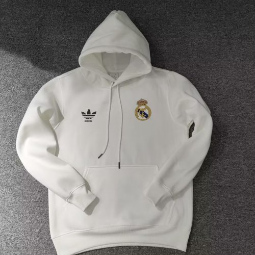 2022-2023 AD Real Madrid White Soccer Hoodie