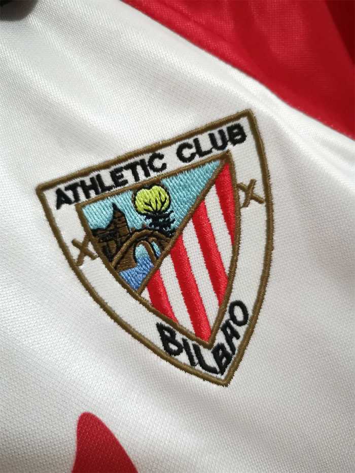 Retro Jersey 1997-1998 Athletic Bilbao Home Vintage Soccer Jersey