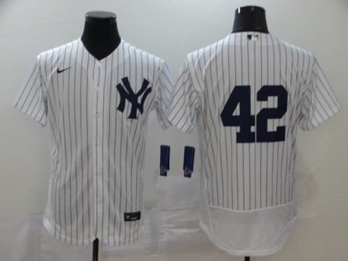 New York Yankees 42 White 2020 Flexbase Jersey