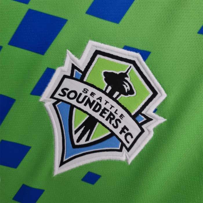 Fans Version 2022-2023 Seattle Sounders Home Soccer Jersey