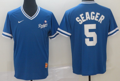 2019 Los Angeles Dodgers # 5 SEAGER BlackMLB Jersey