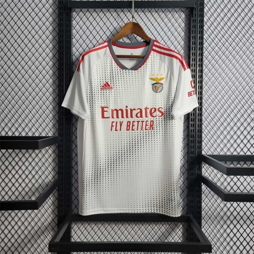 Fans Version 2022-2023 Benfica Away White Soccer Jersey
