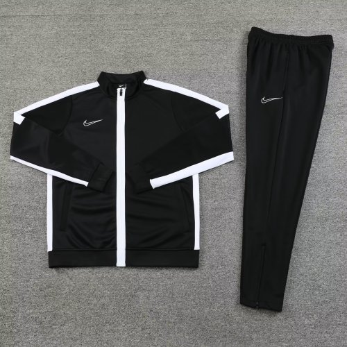 2023-2024 NK Blank Black Soccer Training Jacket and Pants