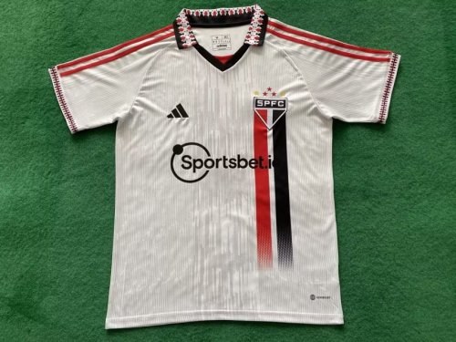 2023-2024 São Paulo White Soccer Polo