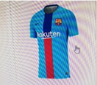 FC Barcelona Dri-Fit Squad Shirt-Blue