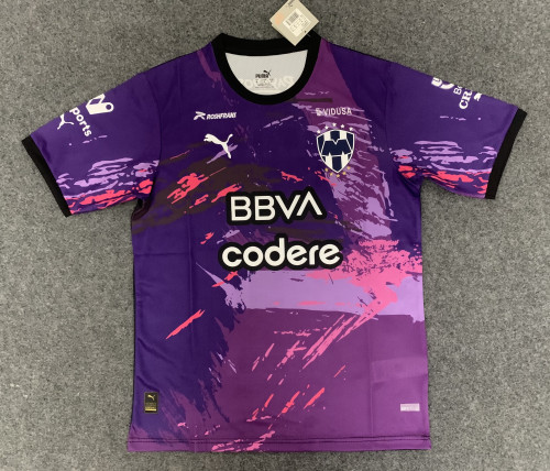 Fans Version 2022-2023 Monterrey 3rd Away Purple Soccer Jersey