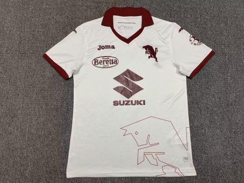 Fans Version 2022-2023 Torino Away White Soccer Jersey