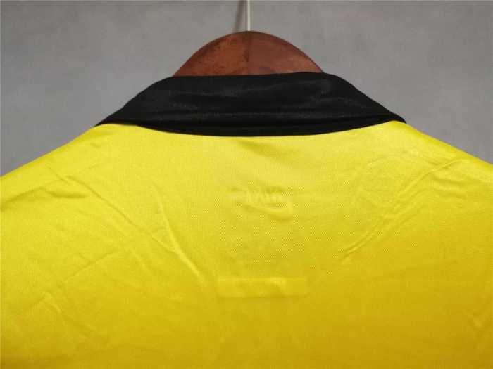 Retro Jersey 1998 Borussia Dortmund Home Soccer Jersey BVB Vintage Football Shirt