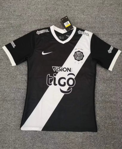 Fans Version 2022-2023 Club Olimpia Black Soccer Jersey