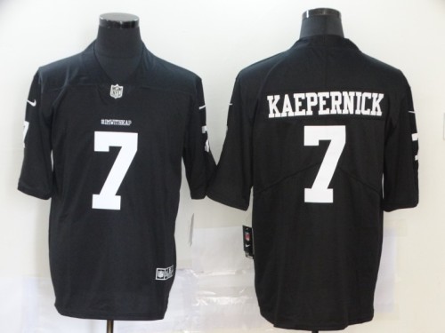 San Francisco 49ers 7 Colin Kaepernick 2020 Black Vapor Untouchable Limited Jersey