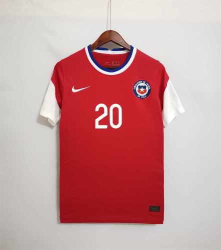 Fans Version 2020 Chile CH.ARANGUIZ 20 Home Soccer Jersey