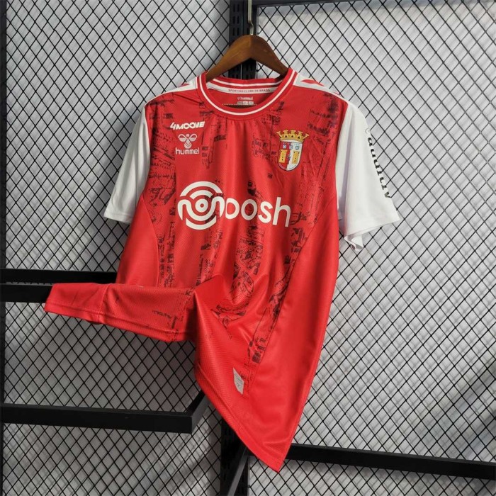 Fans Version 2022-2023 Braga Home Soccer Jersey