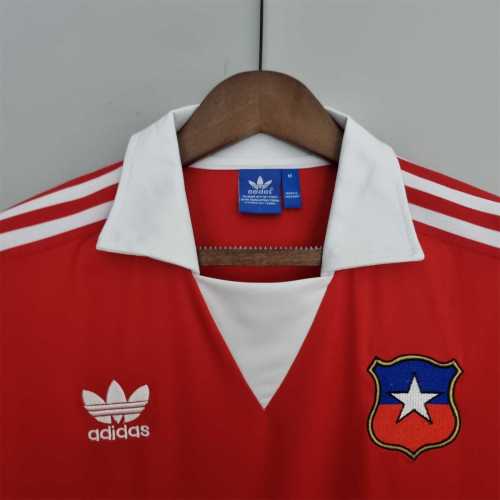 Retro Jersey 1982 Chile Home Soccer Jersey Vintage Football Shirt