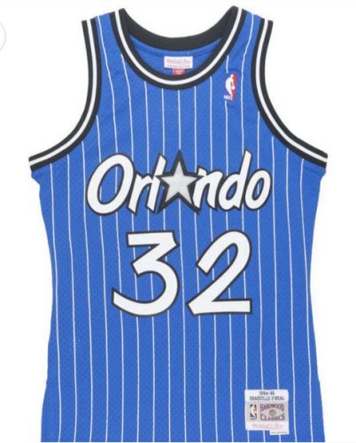 Orlando Magic 32 O'NEAL Blue NBA Jersey Basketball Shirt