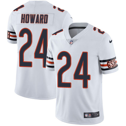 Chicago Bears #24 HOWARD White NFL Legend Jersey