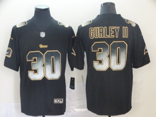 Los Angeles Rams #30 GURLEY II Black NFL Jersey