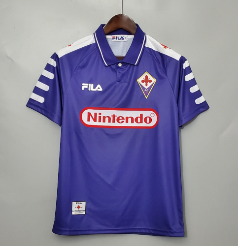 Retro Jersey 1998-1999 Fiorentina Home Soccer Jersey