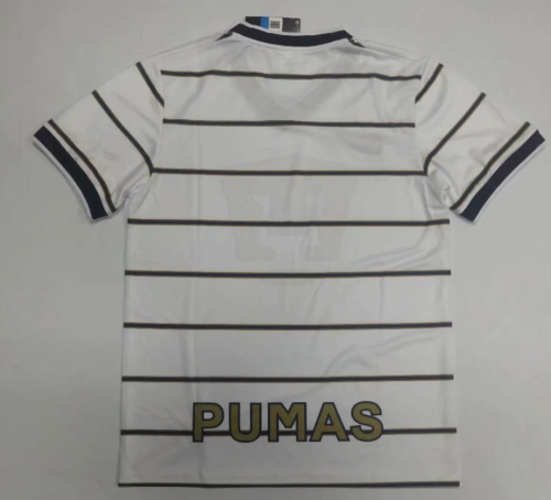 Retro Jersey 1997 Pumas White Soccer Jersey