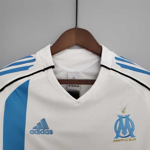 Retro Jersey 2005-2006 Marseille Home Soccer Jersey Vintage Football Shirt