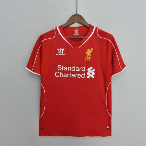 Retro Jersey 2014-2015 Liverpool Home Soccer Jersey Vintage Football Shirt