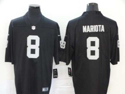 Oakland Raiders 8 Marcus Mariota Black Vapor Untouchable Limited Jersey