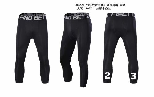 #88600 Black 3/4 Pants