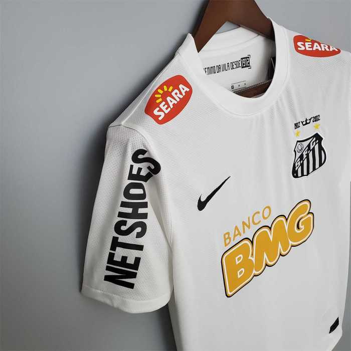 Retro Jersey 2011-2012 Santos Home Soccer Jersey Vintage Football Shirt