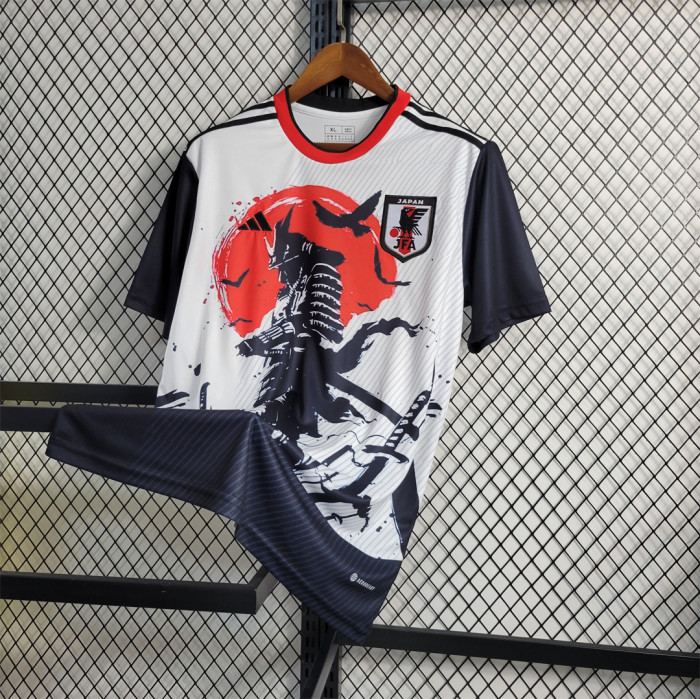 2023-2024 Fans Version Japan Bushido Edition White Soccer Jersey