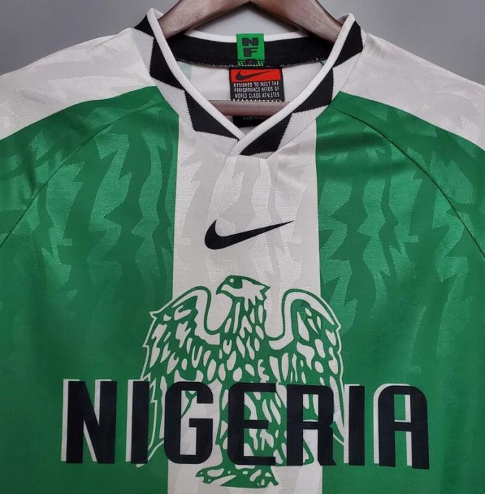 Retro Jersey 1996 Nigeria Home Soccer Jersey