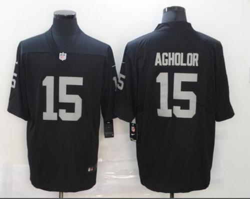 Raiders 15 Nelson Agholor Black 2020 Inaugural Season Vapor Untouchable Limited Jersey