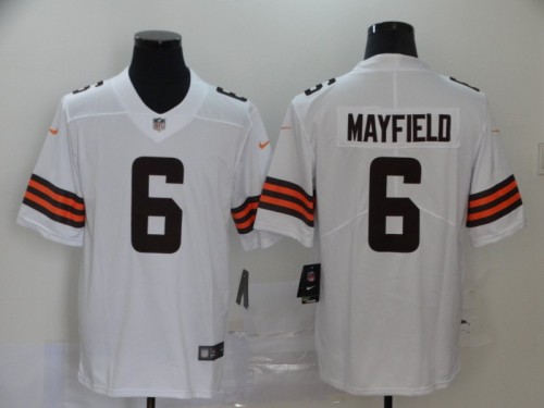 Cleveland Browns 6 Baker Mayfield White 2020 New Vapor Untouchable Limited Jersey