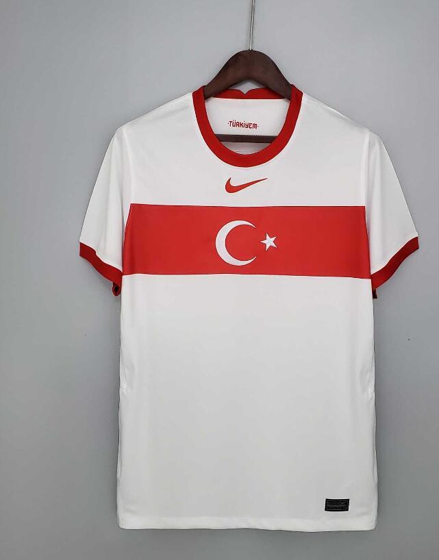 Retro Jersey 2020-2021 Turkey Away White Soccer Jersey Vintage Football Shirt
