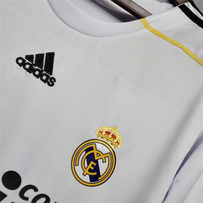 Retro Jersey 2009-2010 Real Madrid Home Soccer Jersey Vintage Real Football Shirt