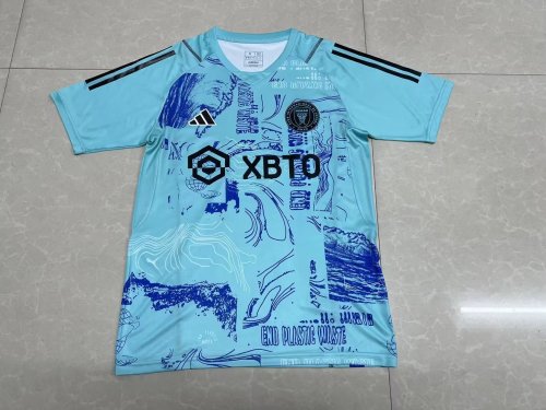 Fan Version 2023-2024 Inter Miami Special Edition Blue Soccer Jersey