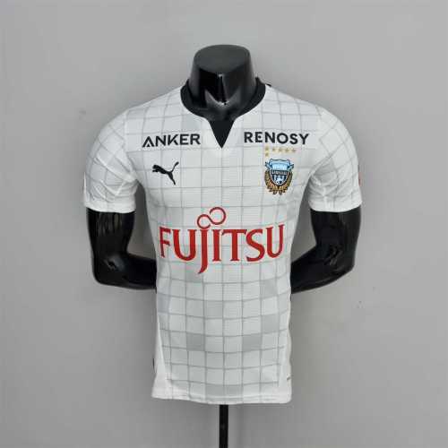 Player Version 2022-2023 Kawasaki Frontale Away White Soccer Jersey